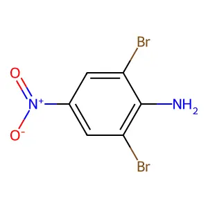 2,6-Dibromo-4-nitroaniline structure
