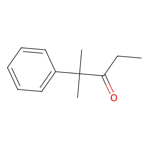 2-Methyl-2-phenylpentan-3-one structure