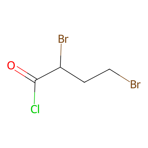 2,4-Dibromobutyryl chloride structure