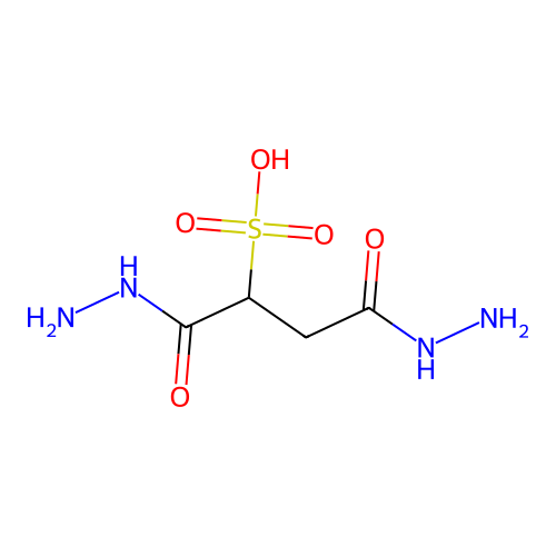 2-Sulfobutanedihydrazonic acid structure