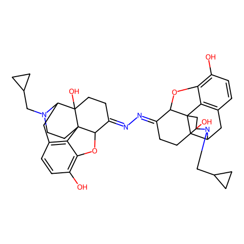 Naltrexonazine structure