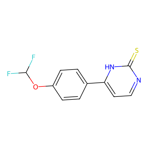 4-[4-(Difluoromethoxy)phenyl]pyrimidine-2-thiol structure