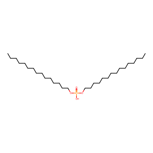 Dipentadecyl hydrogen phosphate structure