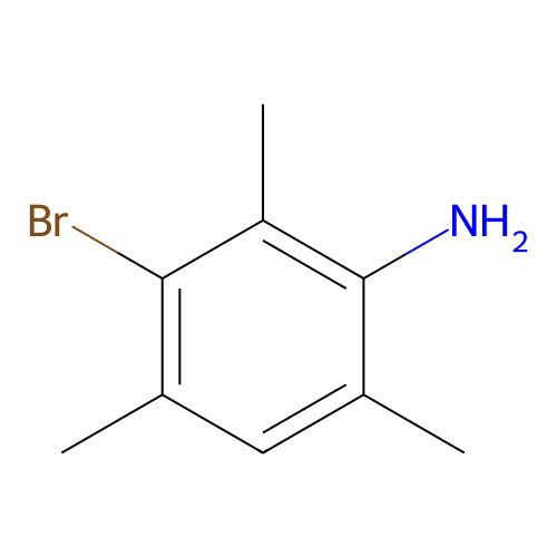 3-Bromo-2,4,6-trimethylaniline structure