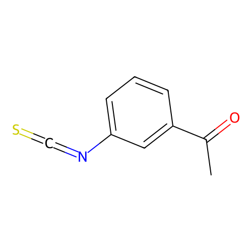 3-Acetylphenylisothiocyanate structure