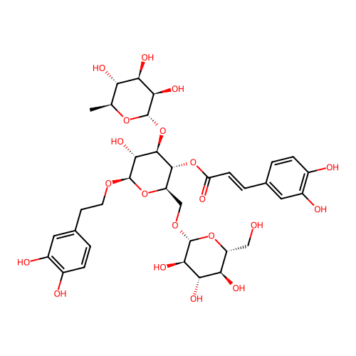 松果菊苷 structure