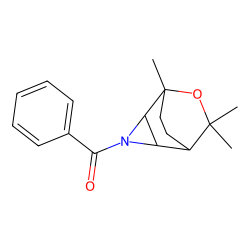 Phenyl-(5,7,7-trimethyl-6-oxa-3-azatricyclo[3.2.2.02,4]nonan-3-yl)methanone structure