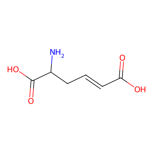 5-Amino-2-hexenedioic acid structure