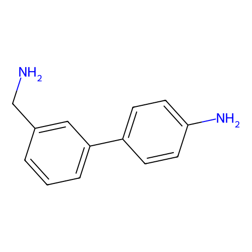 3'-Aminomethyl-biphenyl-4-ylamine structure
