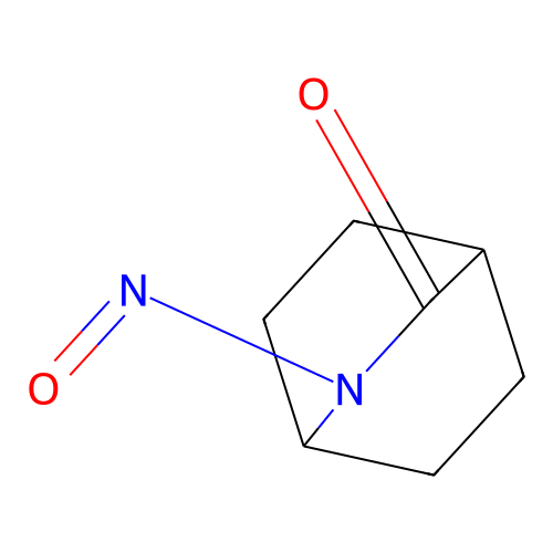 2-Azabicyclo[2.2.2]octan-3-one, 2-nitroso- structure