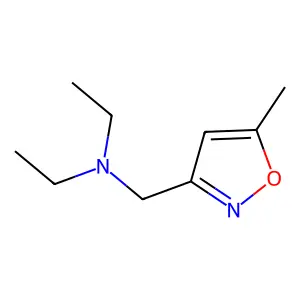 N-Ethyl-N-((5-methylisoxazol-3-yl)methyl)ethanamine structure