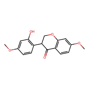 Isosativanone structure