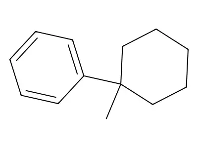 (1-Methylcyclohexyl)benzene structure