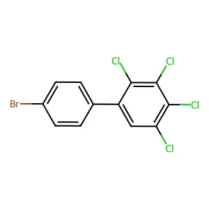 1,1'-Biphenyl, 4'-bromo-2,3,4,5-tetrachloro- structure