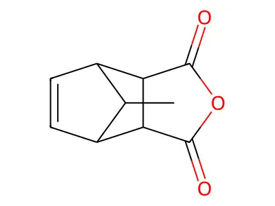 8-Methyl-3a,4,5,7a-tetrahydro-4,7-methano-2-benzofuran-1,3-dione structure