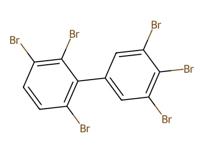 2,3,3',4',5',6-Hexabromobiphenyl structure