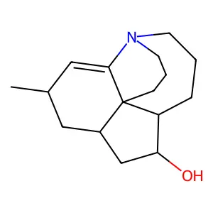 Epidihydrofawcettidine structure