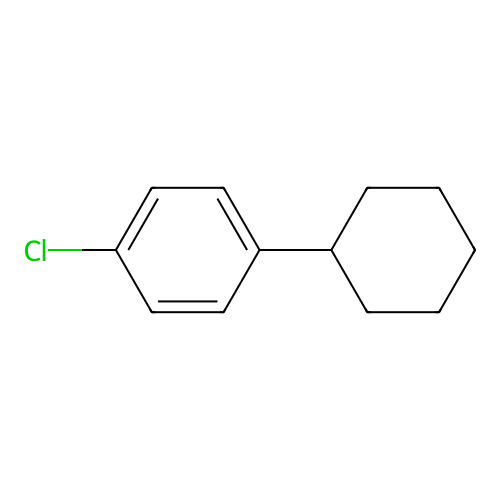 1-Chloro-4-cyclohexylbenzene structure