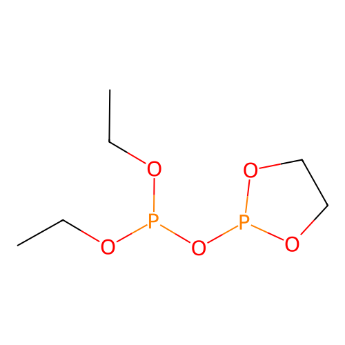 1,3,2-Dioxaphospholan-2-yl diethyl phosphite structure