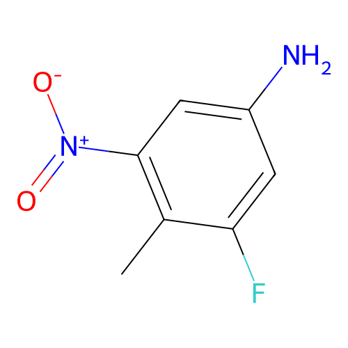 3-Fluoro-4-methyl-5-nitroaniline structure
