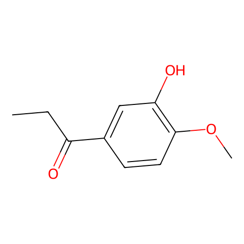 3'-Hydroxy-4'-methoxypropiophenone structure