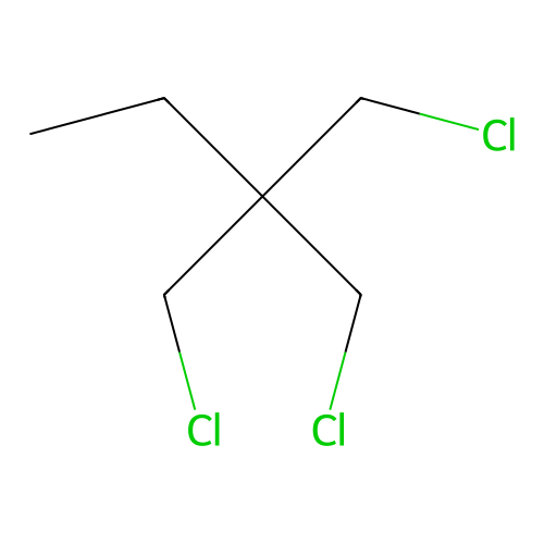 1,1,1-Tris(chloromethyl)propane structure