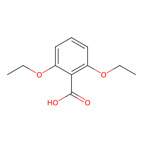 2,6-Diethoxybenzoic acid structure