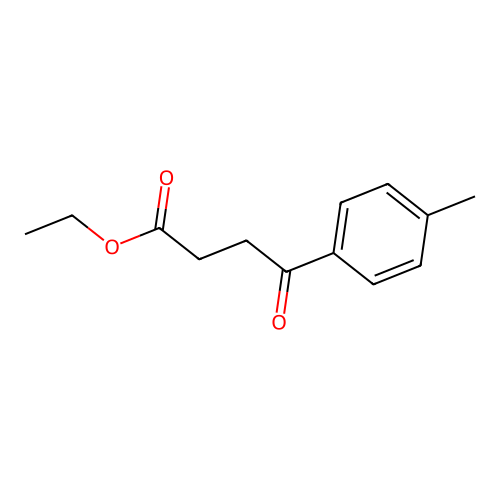 Ethyl 4-(4-methylphenyl)-4-oxobutanoate structure