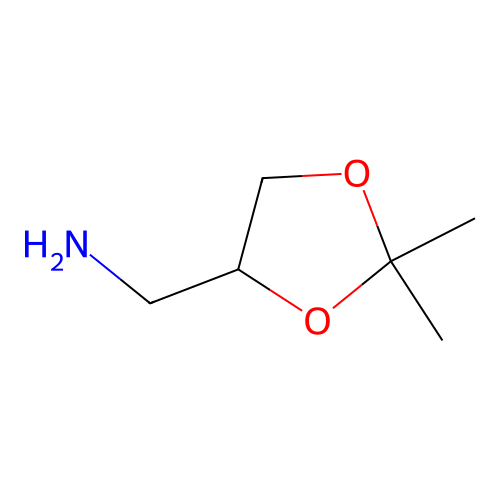 1,3-Dioxolane-4-methanamine, 2,2-dimethyl- structure