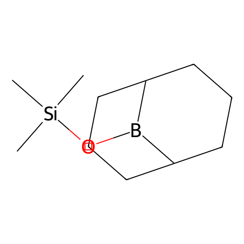 9-((Trimethylsilyl)oxy)-9-borabicyclo(3.3.1)nonane structure