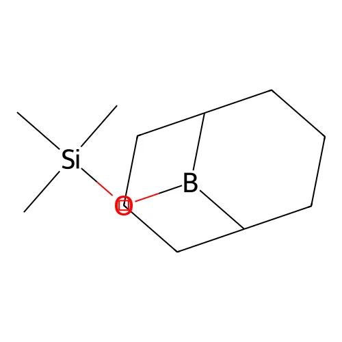 9-硼杂双环[3.3.1]壬烷-9-基氧基(三甲基)硅烷 structure