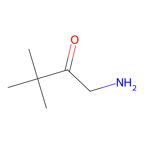 1-Amino-3,3-dimethylbutan-2-one structure