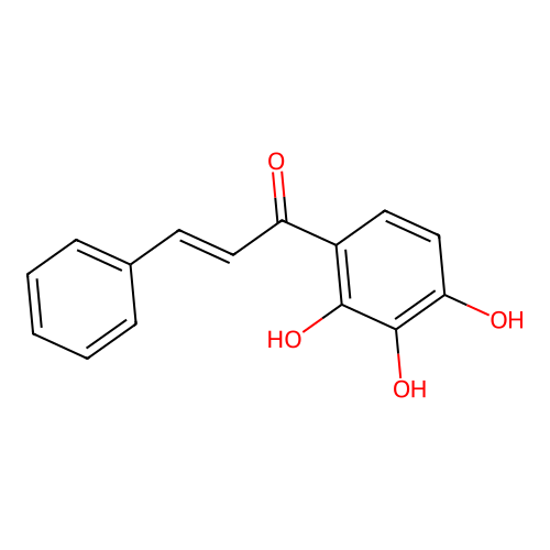 2',3',4'-TRIHYDROXYCHALCONE structure