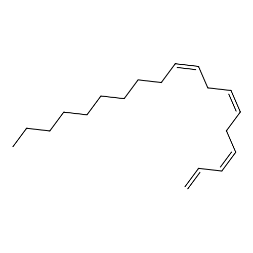 1,3,6,9-Nonadecatetraene, (3Z,6Z,9Z)- structure
