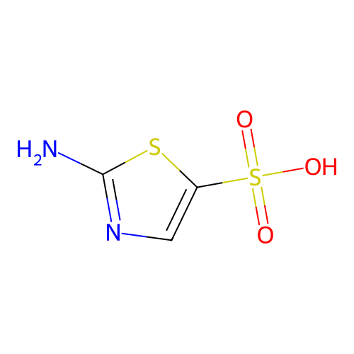2-Aminothiazole-5-sulfonic acid structure