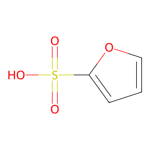 2-呋喃磺酸 structure