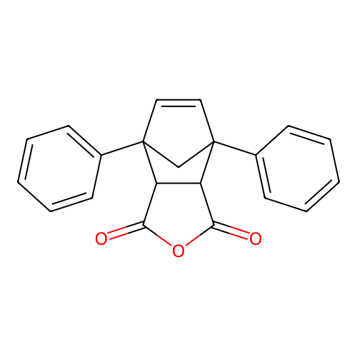 4,7-Diphenyl-3a,4,7,7a-tetrahydro-4,7-methano-2-benzofuran-1,3-dione structure