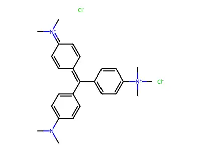 甲基绿 structure