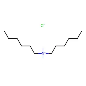 1-Hexanaminium, N-hexyl-N,N-dimethyl-, chloride structure
