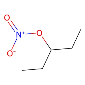 硝酸戊-3-酯 structure
