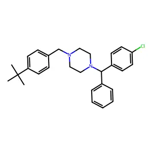 布可立嗪 structure