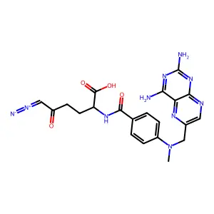 重氮酮甲氨蝶呤 structure