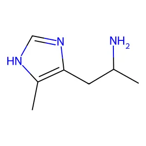 1H-Imidazole-4-ethanamine, alpha,5-dimethyl- structure