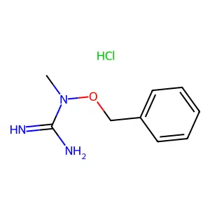 1-(苄氧基)-1-甲基胍盐酸盐 structure