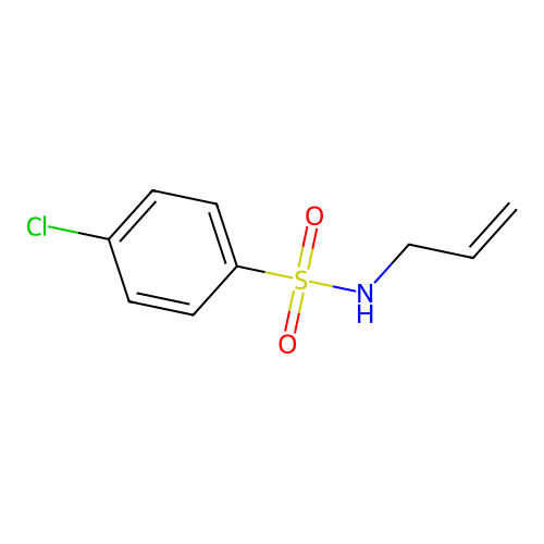 4-Chloro-N-2-propen-1-ylbenzenesulfonamide structure