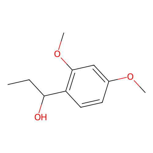 1-(2,4-Dimethoxyphenyl)-1-propanol structure