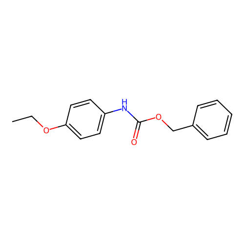 (4-Ethoxy-phenyl)-carbamic acid benzyl ester structure