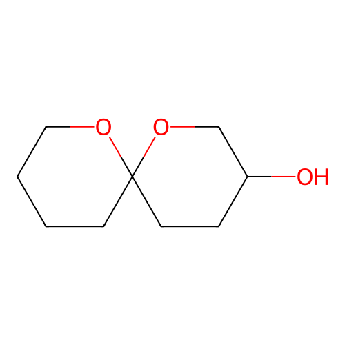 1,7-Dioxaspiro[5.5]undecan-3-ol structure