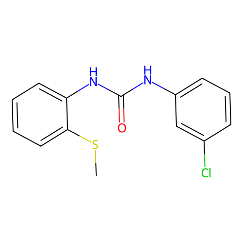 1-(3-Chlorophenyl)-3-(2-methylsulfanylphenyl)urea structure