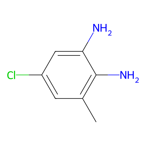 5-Chloro-3-methylbenzene-1,2-diamine structure